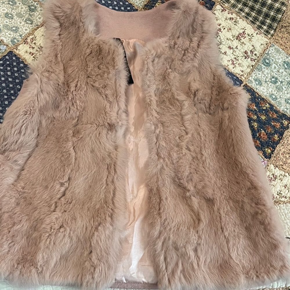 Renee fur vest